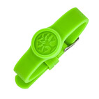 Silicone children’s bracelet, green 4581