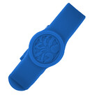 Magnet Silicone Bracelet, Blue 4477