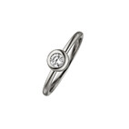 Magnetic Solitaire Ring with Cubic Zirconia 4537