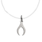 Pendant small polished-matted 4629