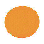 Silicone coaster orange 4713