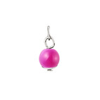 Ball pendant pink crystal 4740