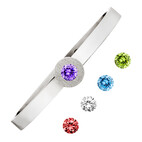 Magnetic bangle with 5 interchangeable stones 4815