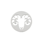 Zodiac sign Aries jewellery disc 30 mm 4827