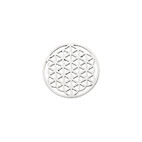 Jewellery disc 24mm Flower of Life 4846