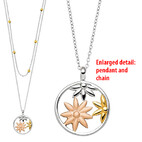 Magnetic double necklace 4863