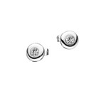 Magnetic stud earrings zirconia 5144