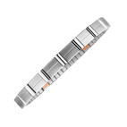 Flexible magnetic bracelet matt-gloss 5165