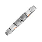 Flexible magnetic bracelet matt-gloss 5166