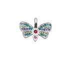 Magnetic Pendant Butterfly Colourful 5244
