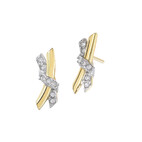 Magnetic earrings knot 5333
