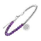 Magnetic bracelet with Flower of Life pendant 5339