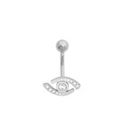 Belly button ring 5411