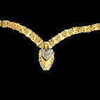 Herz Anhänger 17 mm mit Kette