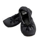Slippers with magnets, black F-0008