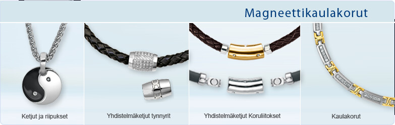 Magneettiketjut ja riipukset