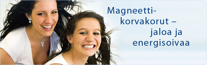 Magneetti klipsikorvakorut
