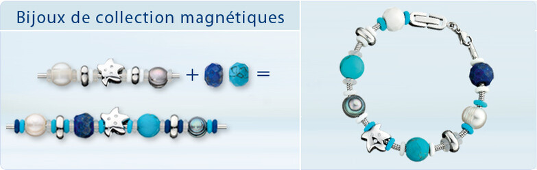 Bijoux magnétiques à collectionner