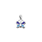 2458 Pendentif enfants "Papillon" bleu