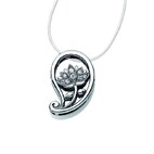 Elément central/Pendentif Fleur de lotus 2803