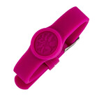 Bracelets silicone pour enfants, fuchsia 4580