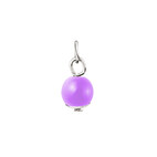 Pendentif boule, cristal violet 4742