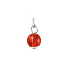 Pendentif boule, cristal rouge 4745