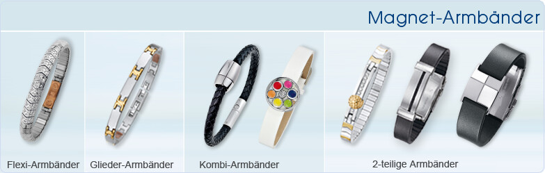Magnet-Armbänder