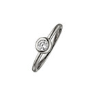 Magnet-Ring Solitärring mit Zirkonia 4537
