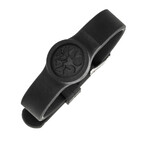 Silicone children’s bracelet, black 4579