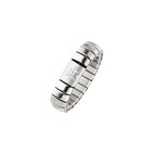 Flexibler Magnet-Ring mit Jasmin-Motiv 4867