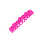 3D Rosen Silikon-Armband/Fußkette 5319