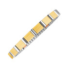 Flexibelt magnetiskt armband mattblank 5199