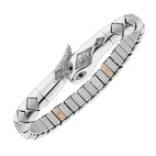 Flexibel armband orm med magneter 5335